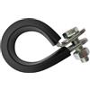 BRN FASCETTA BRN LUCCHETTO 18/20 mm NERA
