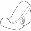 CAMPAGNOLO COPRISUPPORTI CAMPAGNOLO NERI PER XENON, MIRAGE, VELOCE E CENTAUR