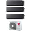 LG CONDIZIONATORE LG TRIAL SPLIT ARTCOOL BLACK AI AIR 9000+9000+9000 BTU WIFI INVERTER MU3R19.U24 A+++