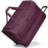 REDOLZ Articolo Duffle Essentials Exp., bordeaux, L (70 cm) erweiterbar, Borsa da viaggio exp. Con ruote