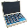 KATSU Tools KATSU ER40 Primavera Collet set 22 Pezzi 4-25 mm Precisione Pinza a Molla Mandrino per Macchina per Incidere CNC e Tornio di Fresatura 11028301