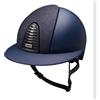 KEP Italia Casco Equitazione Cromo 2.0 / Matt Blu / Star Blu / Visiera Polo Large