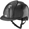 KEP Italia CASCO IN CARBONIO E-LIGHT NERO LUCIDO CON VISIERA NERA OPACA E 3 TASSELLI NERO OPACO