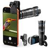APEXEL 28x HD Teleobiettivo - Obiettivo telescopico universale con clip per iPhone, Samsung e Android