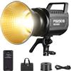 NEEWER FS230B LED Video Light 2.4G/APP Control, 230W Bi Color COB Fotografia Silenziosa Illuminazione in uscita continua con 4 tipi di oscuramento PWM, 110000lux/m, 2700K-6500K, CRI 97+, 12 scene