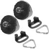 CIYODO Clip Per Fotocamera Anello Diviso Triangolare Vite Di Fissaggio 1/4-20 Rondella in Gomma Per Cinghia Da Polso E Tracolla Compatibile Dslr E Mirrorless