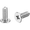 uxcell - Viti M2 x 6 mm, testa a croce con testa a croce argentata, diametro 3,8 mm, per IBM HP, Dell, Lenovo Gateway, Acer Samsung, 100 pezzi