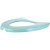 ASAKKURA Copriwater Sedile WC Portatile Pieghevole in Plastica Verde e Lavabile, Design Compatto per Bagni Pubblici e Ufficio
