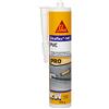 Sika flex-141 PVC grigio calcestruzzo, sigillante adesivo per plastica su supporti porosi e non porosi, fissaggio su PVC, interno ed esterno, 290 ml