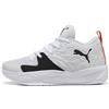 PUMA Scarpe da basket dal taglio medio Court Pro 3 per ragazzi, Scarpe, Bianco, 33