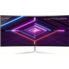 LC-Power LC-M34-UWQHD-100-C-V3 Monitor PC 86,4 cm (34") 3440 x 1440 Pixel UltraWide Quad HD LCD Bianco [LC-M34-UWQHD-100-C-V3]