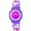Venhoo Orologi per Bambini per Ragazze 3D Cartoon Impermeabile 7 Colori LED Digital Orologio da Polso per Bambini Regali per Unicorno per 3 4 5 6 7 8 9 Anni Bambina Bambino