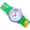 OATIPHO Orologio da Polso per Bambini Cartone 3d Verde Cinturino Regolabile | 3d Kids Cartoon Watch, Quadrante Numeri Chiari, Vetro e Acciaio Inossidabile, Stile Semplice
