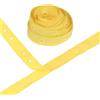 M METERXITY Bottoni a Scatto in Plastica, 2 Iarde Nastro Poliestere Gancio & Occhiello Cerniera Chiusura a Pressione Popper per Cucito/Abbigliamento/Tessuto [Giallo Chiaro, 36mm Spaziatura]