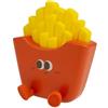 Mary's Luce notturna per patatine fritte - Lampada LED ricaricabile con 3 modalità di luminosità - Design fantasioso in silicone e ABS per cameretta dei bambini o decorazione divertente