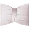 Morbidissimi - Cuscino Arredo Fiocco Danae in Velluto 37x48cm Perla, Cuscino Decorativo Sfoderabile con Cerniera, Design Elegante per Divano Letto Poltrona, Made in Italy AC370