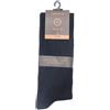 HOLE B - Calza lunga uomo blu caldo cotone