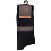 HOLE B - Calzino uomo blu caldo cotone