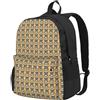 Tamiger Simpatico gufo stampa grande capacità borsa unisex resistente all'acqua leggero all'aperto weekend fughe