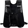 Jorzer Gilet da corsa con sacca d'acqua, gilet da corsa nero con borraccia da 500 ml, zaino in rete traspirante per escursionismo, ciclismo, trail.