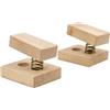KQFCAZRE Parallettes in Legno Compatto Parallettes Piegamenti Angolato Supporti Polsi
