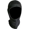 Alasum Cappello Subacqueo in Nylon 5mm Spessore Extra, Cappuccio da Immersione Nero Resistente e Confortevole, per Vela e Spiaggia