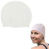 Comioke Cuffia da Nuoto Cuffia Piscina in Silicone di Alta qualità Atossico Antiscivolo Proteggi i Capelli Adatto Perfetto Silicone Cuffia Unisex in Silicone, Cuffia Piscina Donna e Uomo, Cuffia Nuoto