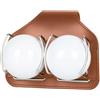Generic Supporto per palline da golf, organizer portatile per la vita, ad accesso rapido con clip staccabile, borsa per tee da golf, per simulatore di campo verde, pratica colpire e mettere in garage