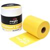 MEGLIO Rotolo banda elastica Meglio 23 m Premium Latex-free per fisioterapisti da tagliare alla lunghezza desiderata