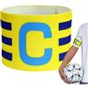 Generic Nastri di capitano di calcio,bande di capitano di calcio | Bracciale sportivo del capitano per il calcio | da gioco di calcio per bande di capitano anti-caduta, bracciale Capita