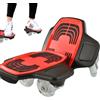 Genérico Skateboard per bambini, skateboard per principianti, monopattino portatile con ruote, piastre per pattini ad alto rimbalzo con ruote in PU, skateboard diviso in tavola, per lo slittamento all'aperto