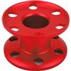 WiseZythum Bvznmilhd Bobina da immersione in lega di alluminio resistente, mulinello subacqueo leggero per lo scuba diving, bobina vuota con ampio foro centrale per immersioni in grotta e tecniche (Rossa)