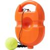 Neptuiby Rebounder da tennis, set di palline da rimbalzo per allenatore di tennis solista, base arancione ponderata con pallina in corda, strumento di autoallenamento per bambini principianti sportivi
