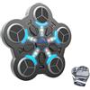 Nsaroche Music Boxing Machine Bersaglio Smart a Muro per Allenamento Musicale Funzione Luci E velocità Variabile Adatto per Training, 6 Obiettivo