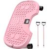 Generic Dispositivo Stepper - Eserciziatore per gambe a rotazione con bande di resistenza, dispositivo fitness con monitor LCD, per pettorali addominali, cintura addominale superiore del corpo esterno salotto