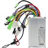 CaFfen Centralina Monopattino Elettrico 3. 6V-48V 250W / 350W Controller elettrico del regolatore controller motore senza spazzole della bici elettrica triciclo motorino(350W(36-48V))