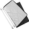 LIGIGWASH Copertura Termica Set 1 Pezzo per Alimenti in Fibra di Poliestere Leggera e Facile da Riporre Isolamento Termico Colore Casuale per Trasporto Cibo e Barbecue