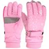 Sxhlseller da Invernali da Sci Impermeabili Antivento per Climi, da Snowboard per Sci Snowboard Sport all'aria Aperta (Rosa scuro)