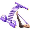 Youngwier Fascia Di Resistenza A Pedale Per Uomo | Attrezzo Fitness A 10 Tubi | Da Stretching Yoga,Per Donne Adulti Principianti Professionisti Casa Palestra Ufficio Viaggi Fitness