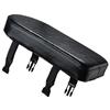 Omquot Cuscino per la schiena per bicicletta, morbido, nero, comodo sedile per mountain bike per famiglia e amici, in pelle PU