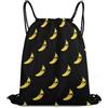Generic Funny Sad Banana Pattern Borsa con Cordoncino Zainetto Sportiva Stringa Pieghevole per Yoga Vacanze Shopping Borsa Palestra 36X42Cm