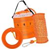 Buxuaaaa Water Succour Throw Line Bag Outdoor Lake Succour Kayak Dispositivo lanciabile per canottaggio nuoto e all'aperto Water Throw Line Bag