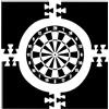 ZWCSHUU Protezione da Parete per Bersaglio Protezioni da Parete for bersagli, Protezioni for, tabelloni for Case, Bar, Sale Giochi