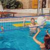 XZHDNLY Rete Pallavolo Piscina, Rete Da Pallavolo Per Piscina E Giardino, Rete Portatile Per Beach Volley, Gioco Acquatico E Outdoor (450x90cm)