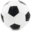 Temeemeg Palloni da calcio misura 5 1 pz. Pallone da calcio misura 5 in PVC addensato/pu con valvola chiusa ad, ideale per allenamenti e partite in bianco e nero