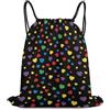 Generic Pride LGBT Rainbow Love Heart Borsa Palestra Borse Regolabile Moda per Spiaggia Vacanze Viaggi Borsa Sportiva 36X42Cm