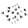 NONE 3-20 pezzi chiusure magnetiche a forma di palla a forma di cuore connettore magnetico perline per gioielli fai da te creazione di coppia collana braccialetto accessori fai da te