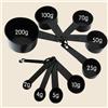 NONE 5/10pcs Strumenti di misurazione Cucchiai dosatori da cucina Cucchiaino Zucchero Paletta Torta Cottura Farina Misurini Misurini da cucina Cucchiai dosatori