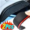 NONE 2 pezzi in fibra di carbonio specchietto retrovisore per auto scudo antipioggia sopracciglio flessibile specchietto retrovisore per auto scudo antipioggia protezione sopracciglio copertura antipioggia