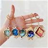 NONE Gioco Impact Fontaine Sumeru Wanderer Light Pervious Portachiavi 7 Elemento Occhio di Dio Originale Giocattolo Cosplay Portachiavi